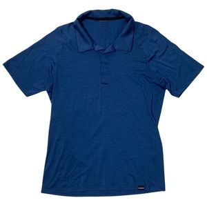 Patagonia Blue Polo Capilene Men’s Size Medium